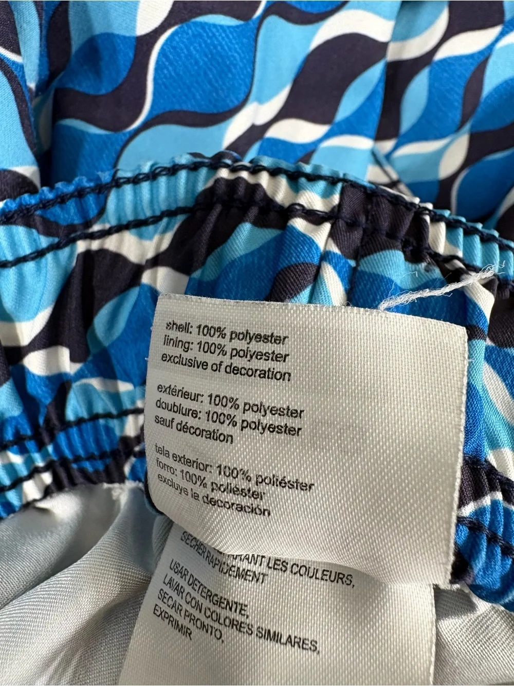 Speedo Mens Blue Swin Shorts Size XL
